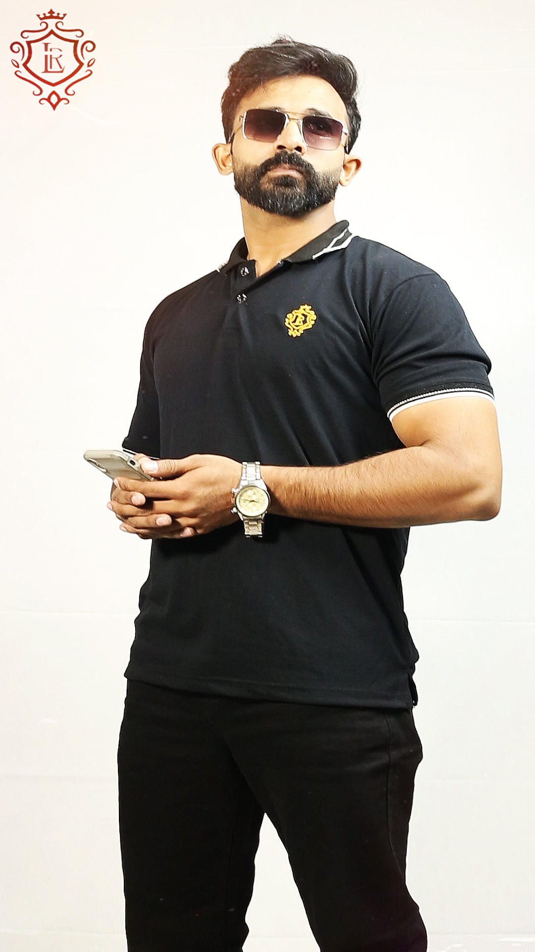 Polo Shirt for Men – Luxury Tipping Design