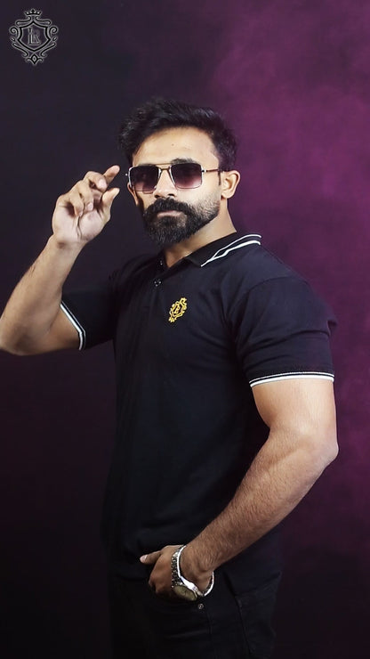 Polo Shirt for Men – Luxury Tipping Design