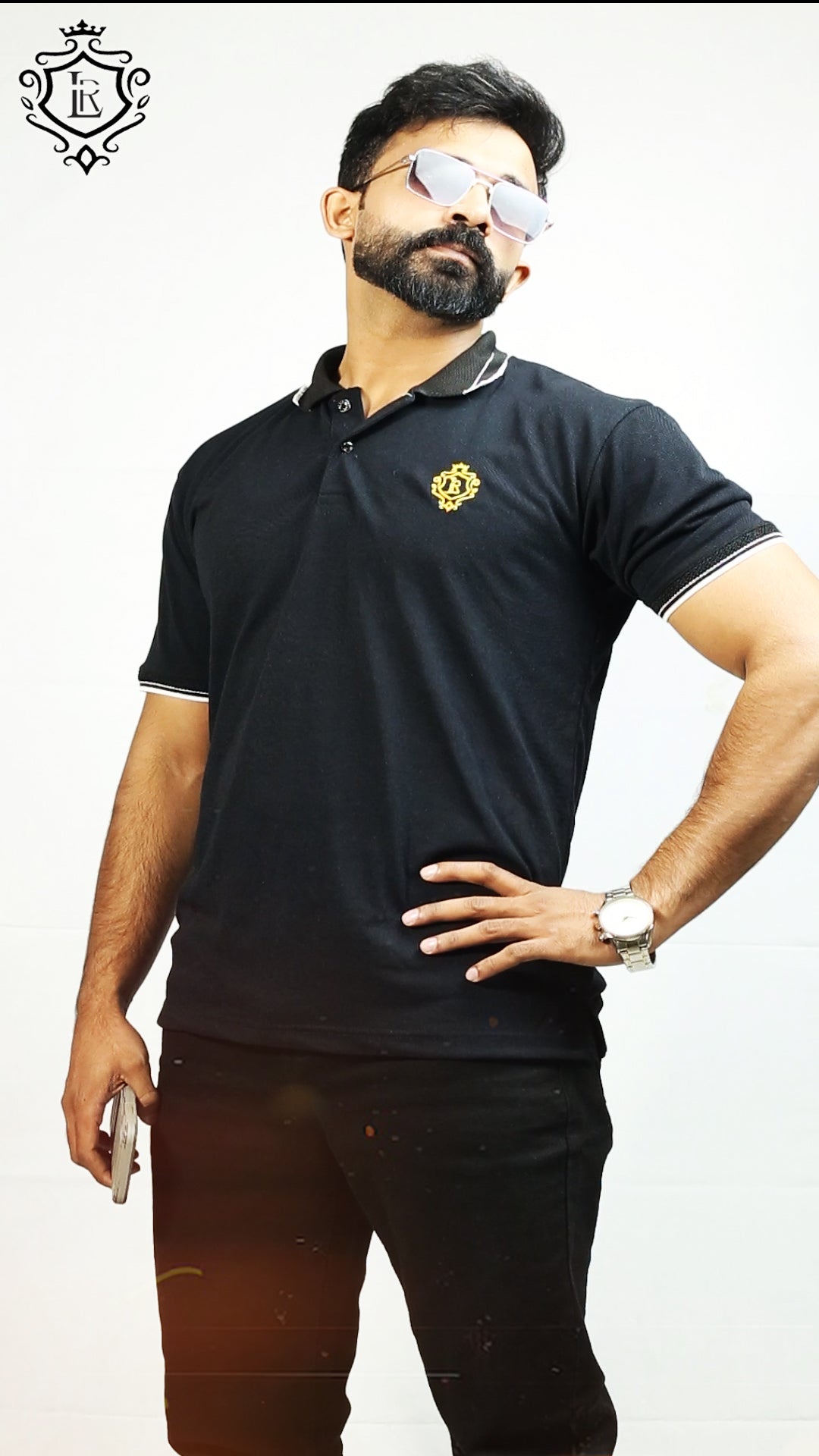 Polo Shirt for Men – Luxury Tipping Design