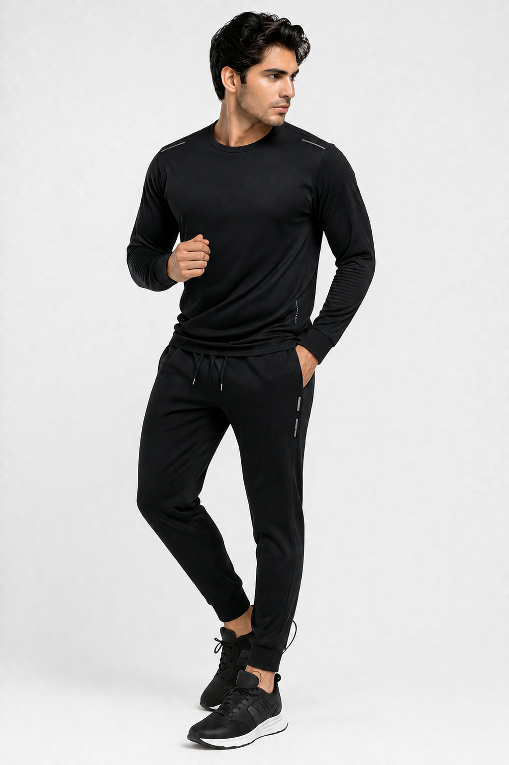 Performance Tracksuit - Black