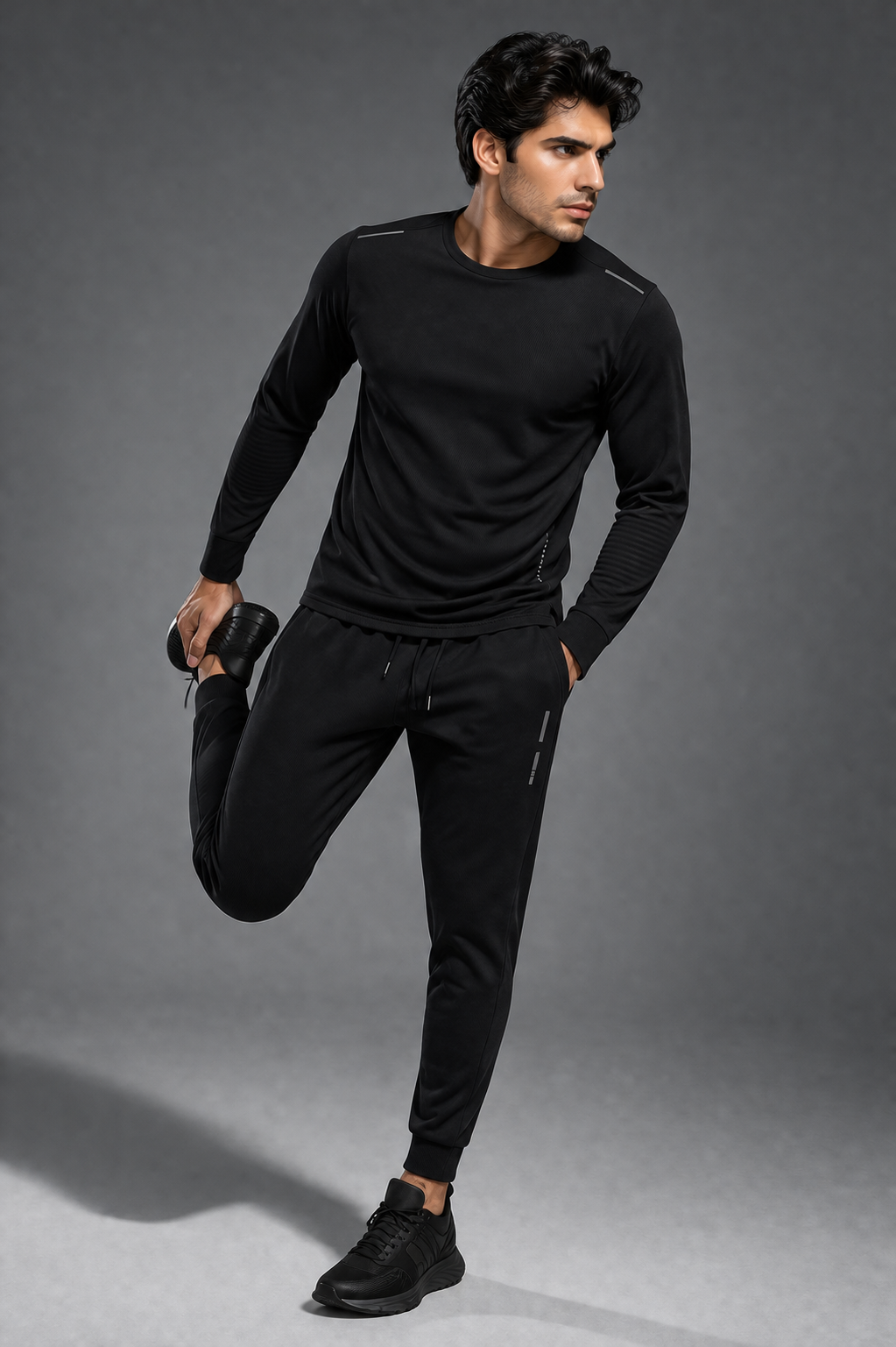 Performance Tracksuit - Black