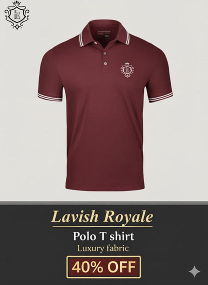 Polo Shirt for Men – Luxury Tipping Design