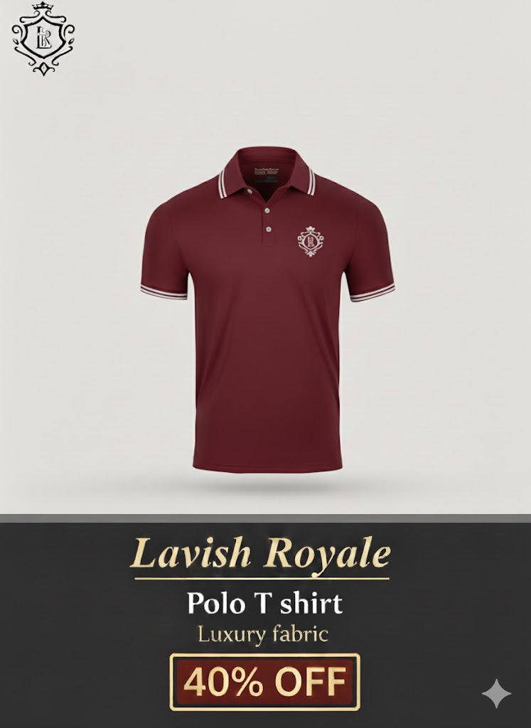 Polo Shirt for Men – Luxury Tipping Design